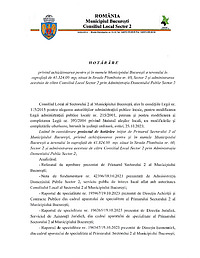 Document PDF cu Hotărârea nr. 405 a Consiliului Local al Sectorului 2, din 25.10.2023, în care s-a decis achiziționarea prin cumpărare a 4,13 hectare de teren în strada Plumbuita nr. 60, în sectorul 2 al Bucureștiului.