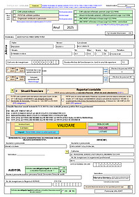 Document PDF cu bilanțul fiscal al Asociației Zero Minciuni, pentru anul fiscal 2025.