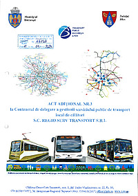 Act adițional nr. 3 Regio Serv Transport-ADITPBI