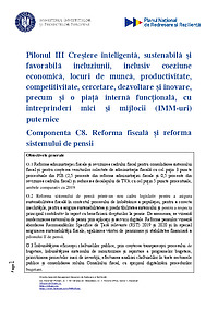 Componenta 8 din PNRR: Reforma fiscala si reforma pensiilor (versiunea extinsă).pdf